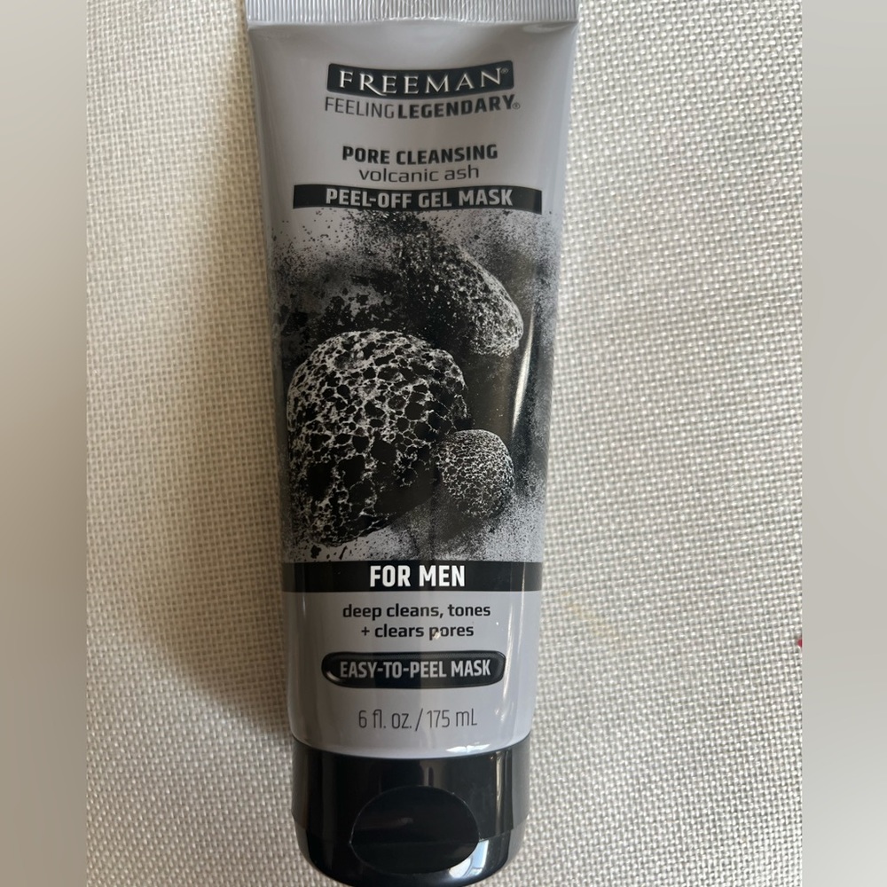 Freeman Pore Clean.  Volcanic Ash Peel-Off Mask for Men